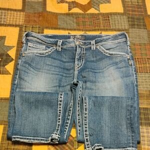 Silver Jeans Natsuki Capri